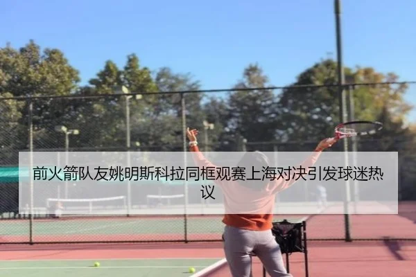 前火箭队友姚明斯科拉同框观赛上海对决引发球迷热议